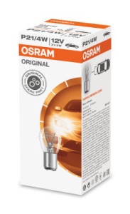 Bec Osram Original P21/4W 12V BAZ15d