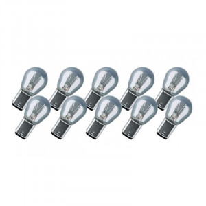 BEC STOP FRANA 24V P21/5W BAY15D SET 10 BUC SCT - Img 2