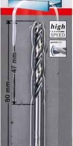 Burghiu pentru metal,Diametru (D) mm 4,50