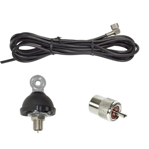 CABLU DE LEGATURA PNI FC27 SI MONTURA PENTRU ANTENE CU FLUTURE, CONTINE MUFA PL259 - Img 2