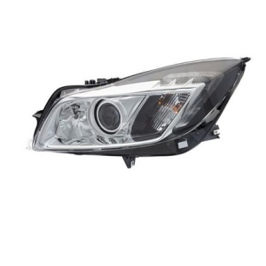 Far DRP bi-xenon OPEL INSIGNIA A D1S/H11, cu lumina pt curbe, reglaj electric, producator HELLA