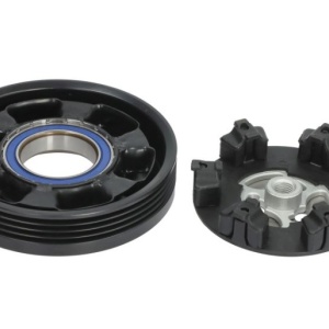 Fulie si cuplaj compresor AC DENSO 7SEU17C 4PK 110mm compatibila BMW Seria 5 E60 E61, Seria 6 E63 E64, Seria 7 E65 E66 E67 - Img 5