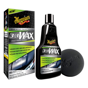Kit ceara 3-IN-1 WAX MEGUIARS 473ml