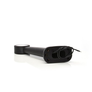 LAMPA GABARIT LED CU BRAT 875L W21.3STAR, 12V-24V, POZITIE ALB / ROSU STANGA WAS - Img 6