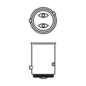 SET 2 BECURI 12V P21/4W 4W / 21W PURE LIGHT (blister) BOSCH - Img 4