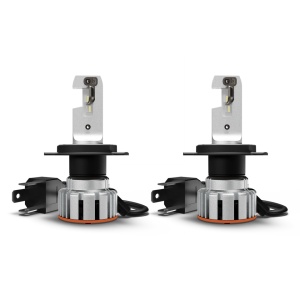 SET 2 BECURI NIGHT BREAKER LED START H4 +230% BLISTER OMOLOGARE RAR - Img 3