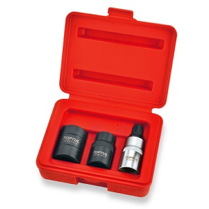 Set 3 bucăți 1/2" hexagon și si bit