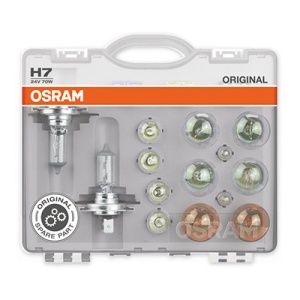 SET BECURI AUTO DE REZERVA CAMION 24V H7 OSRAM
