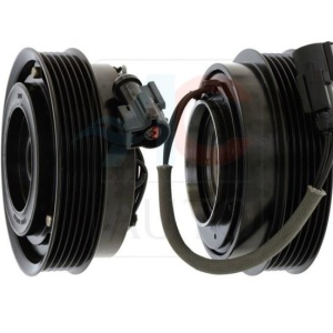 Set bobina, fulie si ambreiaj compresor AC HALLA HCC HS18 6PK 118mm Kia Sportage II