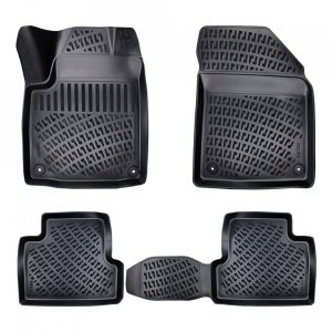 Set Covorase Auto Cauciuc UMBRELLA Dedicate JEEP CHEROKEE (KL) 2014-2019