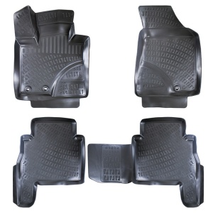 Set Covorase Auto Cauciuc UMBRELLA Dedicate KIA SORENTO II 2010-2015 - Img 2