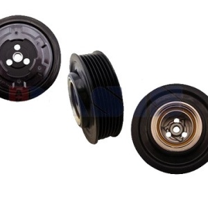 Set fulie si ambreiaj compresor A/C DENSO 6SEU14C 6PK 105mm AUDI SEAT MERCEDES AKS DASIS