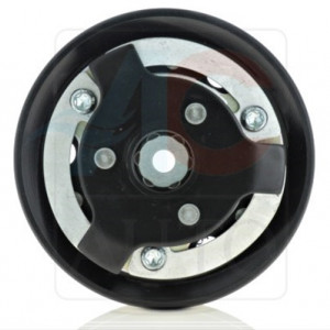 Set fulie si ambreiaj compresor AC SANDEN PXE14 PXE16 6pk 113mm SKODA Laura, Octavia, Roomster, Superb, Yeti - Img 2