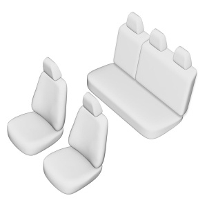 SET HUSE SCAUN UMBRELLA PENTRU DACIA DUSTER 2010-2018 (BANCHETA FRACTIONATA, SCAUNE STANDARD) - Img 2