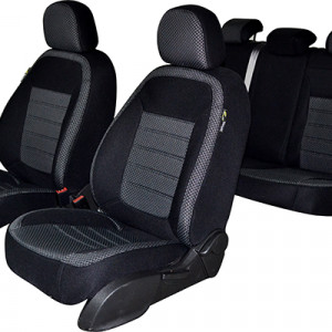 SET HUSE SCAUN UMBRELLA PENTRU FIAT DOBLO 5 LOCURI 2010- (BANCHETA FRACTIONATA) CU TETIERE SPATE IN FORMA DE L