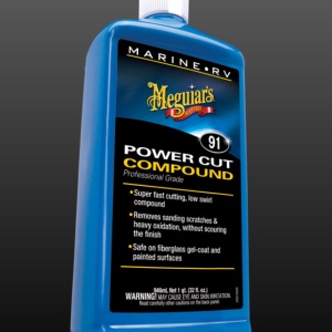 Solutie ambarcatiuni si rulote MEGUIARS Marine/RV Professional Grade Power Cut Compound 946ml M9132