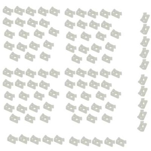 Suport montare surub albe 16.0x10.7x7.0mm 100 buc