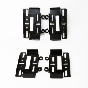 SUPORT NUMAR INMATRICULARE MEGA DRIVE FARA RAME SET 4 BUC (FATA + SPATE) NEGRU - Img 5