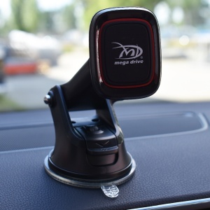 SUPORT TELEFON AUTO MAGNETIC CU FIXARE PE BORD/PARBRIZ CU VENTUZA - Img 3
