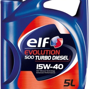 Ulei motor ELF Evolution 500 Turbo Diesel 15W40 5L