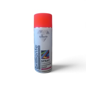 Vopsea Spray Fluorescenta Rosu 400ml BRILLIANTE