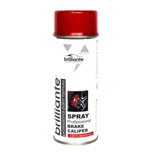 Vopsea Spray Rosu Pentru Etriere Frane (RAL 3002) 400ml BRILLIANTE