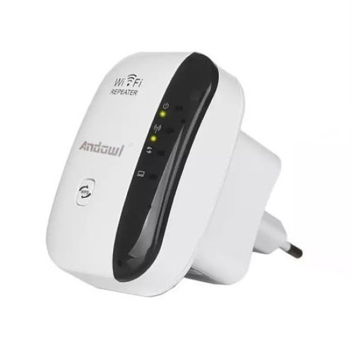 Amplificator Retea Semnal Wireless-N, WiFi Repeater 300Mbps, 802.11 b/g/n, 2.4GHz WLAN Andowl M-669®