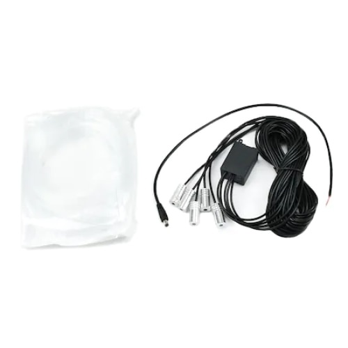 Kit led cu 5 lumini, FOXMAG24, cu alimentare USB, conectivitate wireless, compatibil cu android si IOS, 8m, multicolor