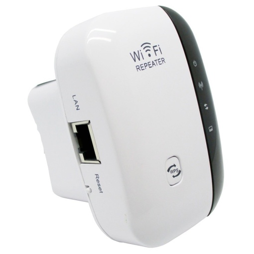 Amplificator Retea Semnal Wireless-N WiFi Repeater 300Mbps, 802.11 b/g/n, 2.4GHz WLAN, alb