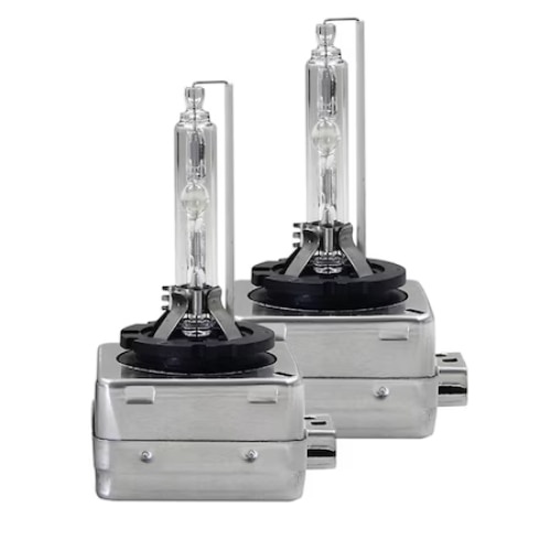 Set 2 becuri auto D1S, putere 35W, temperatura culorii 6000k, 12V, Xenon, fluxul luminos 3200 lumeni, argintiu