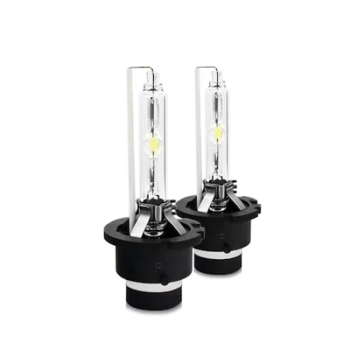 Set 2 becuri auto D2S, putere 35W, temperatura culoare 6000k, 12V, Xenon, fluxul luminos 3800 lumeni, consum redus de energie, negru