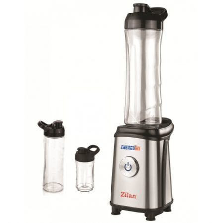 Blender inox pentru smoothie + 2 recipiente 350W