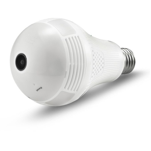 Camera de spionaj HD in forma de bec, Wifi, 360°, ElektroStator S152