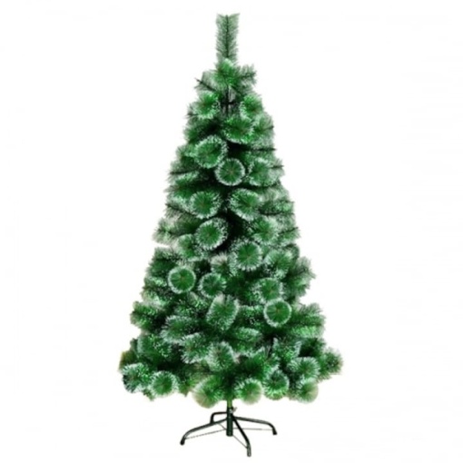 Brad pentru Craciun, pin, artificial, cu suport inclus, inaltime 120cm, ecologic, rezistent, verde