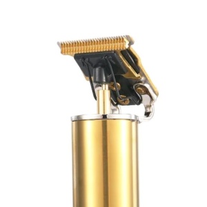 Aparat de tuns profesional pentru contur, fara fir, incarcare USB, auriu/argintiu FOXMAG24 - Img 2