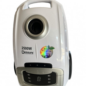 Aspirator DESSINI 2500 W, Silentios cu filtru de aer HEPA si LED Display, FOXMAG24 - Img 1