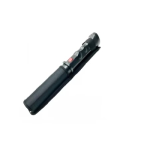 Baston cu electrosoc, sirena cu sunet puternic, lanterna, reincarcabil, prevazut cu buton de siguranta, negru - Img 4
