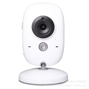 Camera Audio-Video si monitor, pentru supraveghere bebelusi, ecran HD XXL 3.2 Inch, LCD, alb - Img 2