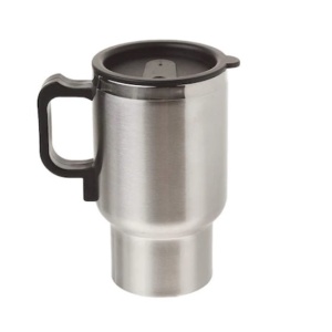 Cana termos FOXMAG24, pentru masina, cu adaptor la bricheta, 400 ml - Img 1