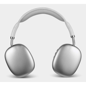 Casti wireless, sunet de inalta calitate, anulare a zgomotului si design pliabil, conexiune bluetooth, control volum, alb/gri - Img 4