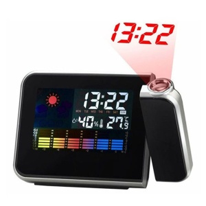 Ceas cu calendar, alarma si proiecte tip LED DS-8190, alarma, LCD, ecran color PRO - Img 4