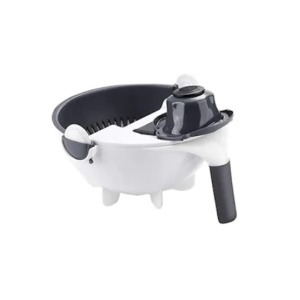 Feliator multifunctional FOXMAG24 cu strecuratoare si decojitor, pentru legume/fructe - Img 1