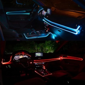 Kit led cu 5 lumini, FOXMAG24, cu alimentare USB, conectivitate wireless, compatibil cu android si IOS, 8m, multicolor - Img 4