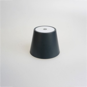 Lampa LED de masa, tocuh control, diametru 11cm, inaltime 36 cm, cu 3 intensitati de lumina, cap detasabil, negru - Img 2