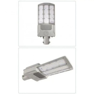 Lampa solara stradala, pentru curte sau strada, cu trei grile, lumina rece, putere 2000W, cu panou solar separat, gri - Img 3