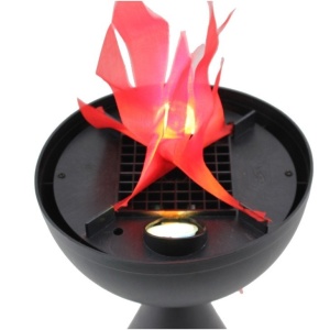 Lampa tip veioza cu proiectie halogen ce imita flacara, 20W - Img 2