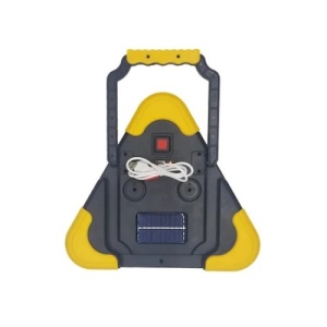 Lanterna, FOXMAG24, Multifunctionala, Forma de Triunghi, 3 LED-uri, Waterproof, Negru - Img 3