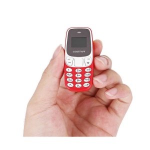 Mini Telefon Dual Sim Radio Fm Bluetooth L8STAR Schimba Vocea - Albastru - Img 1
