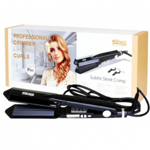 Placa DSP Profesionala pentru creponat parul, 45W, 2 agrafe pentru par incluse, Foxmag24 - Img 3