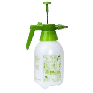 Pompa manuala pentru stropit, capacitate rezervor 1.5L, din plastic cu tija metalica, alb/verde - Img 2